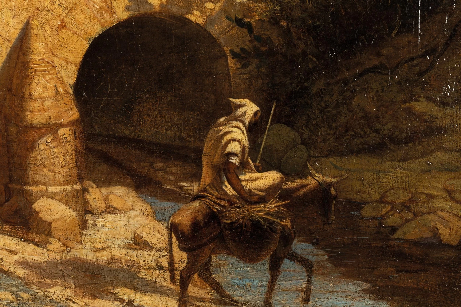Paesaggio romano - dettaglio